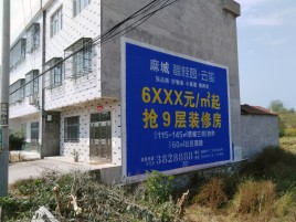 永州墙体广告质量分析