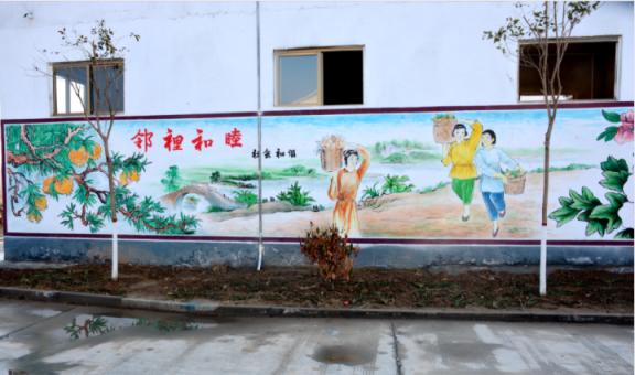 永州乡镇文化墙 乡风文明焕发新活力